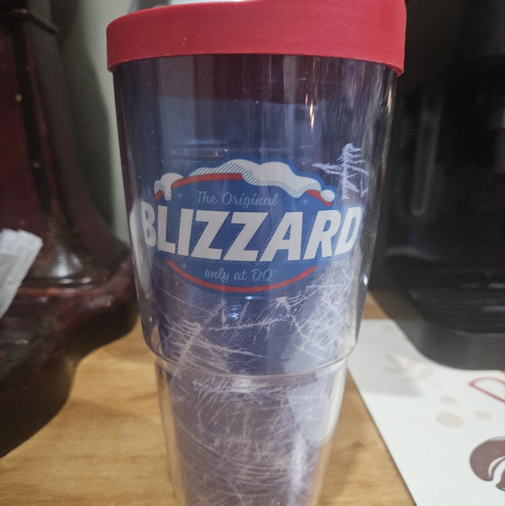 TERVIS Blizzard Tumbler with Red Lid
